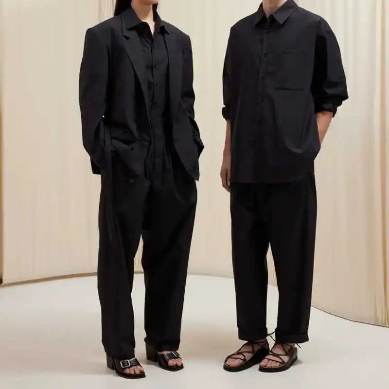 LeMaire Sle Шелковые хлопковые прямые брюки Bla Повседневные пригородные брюки для весны и лета Новое поступление Классический дизайн
LeMaire Sle Шелковые хлопковые прямые брюки Bla Повседневные пригородные брюки для весны и лета Новое поступление Классический дизайн