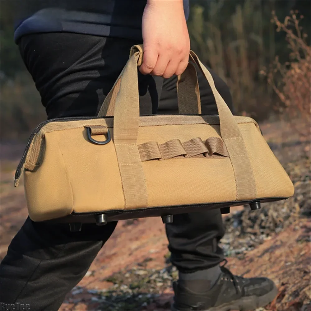 Сумка для инструментов большой емкости для кемпинга — водонепроницаемое холщовое хранилище с широким горлышком для уличного снаряжения и снаряжения
Сумка для инструментов большой емкости для кемпинга — водонепроницаемое холщовое хранилище с широким горлышком для уличного снаряжения и снаряжения