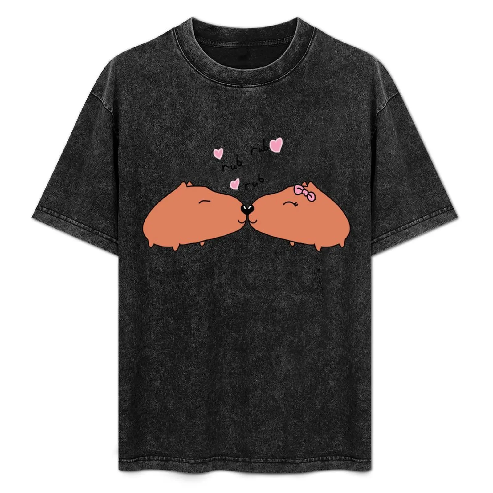 Kapybara san nose rubs T-Shirt Basic Comfort Fit T-Shirt for Men
Kapybara san nose rubs T-Shirt Basic Comfort Fit T-Shirt for Men