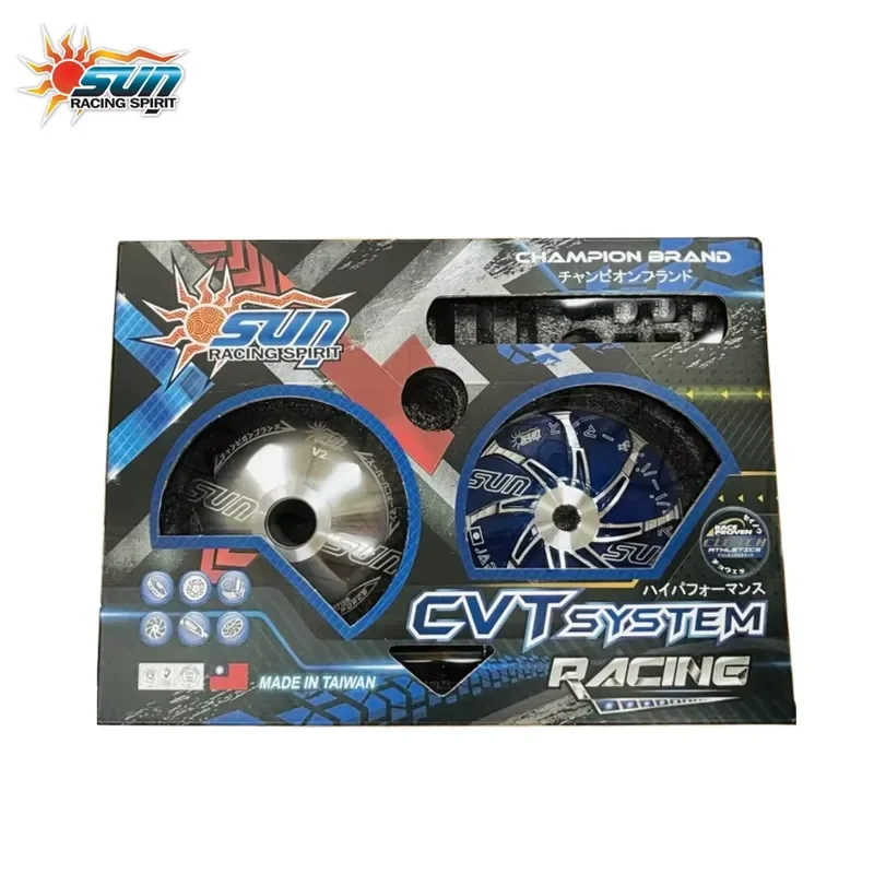 SUN Racing Taiwan Made New High-Performance Alloy Steel CVT Kit Model Click150/PCX150/ ADV150 Scooter CVT Transmission Set
SUN Racing Taiwan Made New High-Performance Alloy Steel CVT Kit Model Click150/PCX150/ ADV150 Scooter CVT Transmission Set