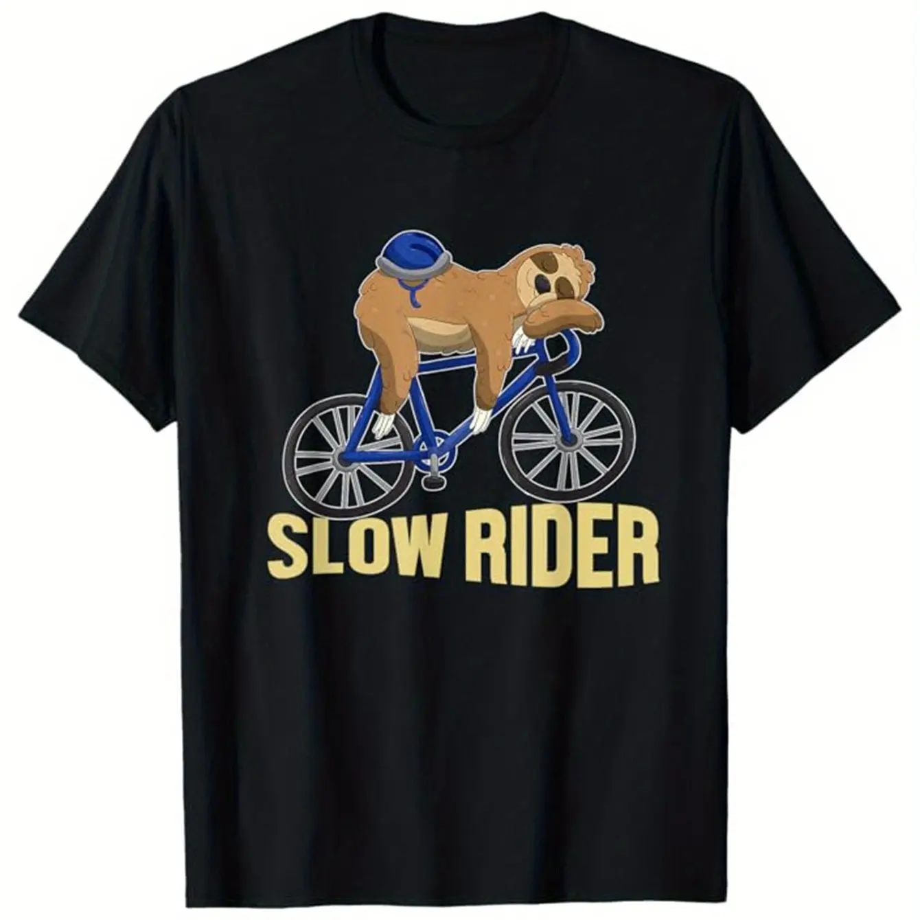 Men's 100% Cotton, Cycling Sloth Printed T-Shirt Casual Short Sleeve Crew Neck T-Shirt Summer Outdoor Men's Clothing
Men's 100% Cotton, Cycling Sloth Printed T-Shirt Casual Short Sleeve Crew Neck T-Shirt Summer Outdoor Men's Clothing