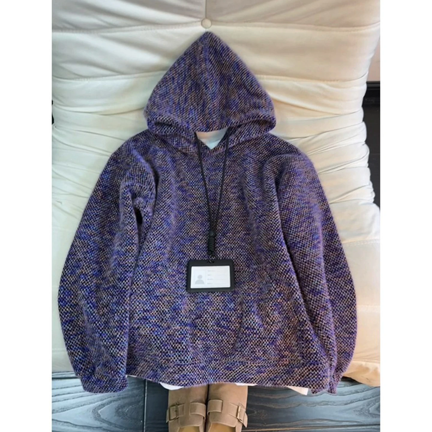 Premium Purple Hoodie Men's Autumn Winter American Sle Retro Cleanfit Jaet Loose Fit Long Sve Casual Youth Trend
Premium Purple Hoodie Men's Autumn Winter American Sle Retro Cleanfit Jaet Loose Fit Long Sve Casual Youth Trend