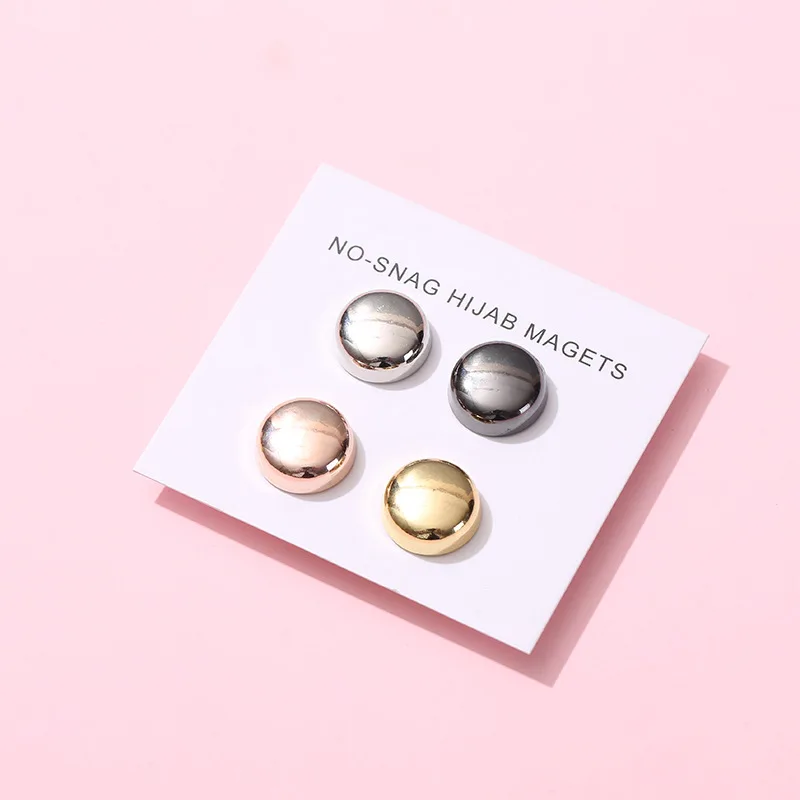 Strong Metal Color Muslim Magnetic Hijab Clip Safe Hijab Brooch Pins Luxury No Hole Pins Brooches Magnet for Women Scarf Button
Strong Metal Color Muslim Magnetic Hijab Clip Safe Hijab Brooch Pins Luxury No Hole Pins Brooches Magnet for Women Scarf Button
