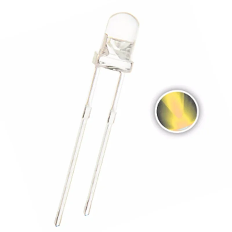 100pcs 3mm Warm White Led Round Head Water Clear Ultra Bright Lamps Light Beads
100pcs 3mm Warm White Led Round Head Water Clear Ultra Bright Lamps Light Beads