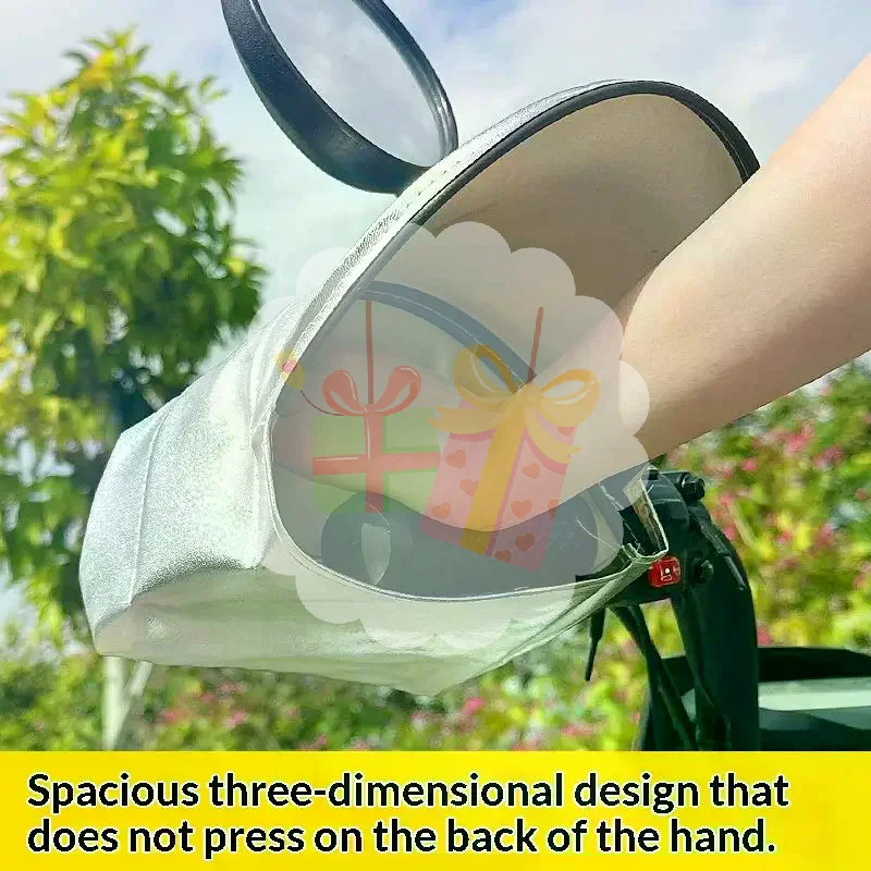 Scooter Handlebar Riding Gloves Silver Leather Sunproof Waterproof 3D Cushion Support for Outdoor Short Trips
Scooter Handlebar Riding Gloves Silver Leather Sunproof Waterproof 3D Cushion Support for Outdoor Short Trips