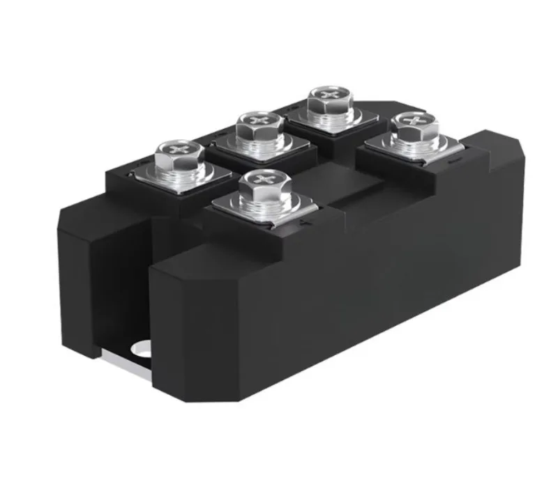 Three Phase Rectifier Bridge Module MDS Series 100A-500A 1600V with Heat Sink for Power Supply
Three Phase Rectifier Bridge Module MDS Series 100A-500A 1600V with Heat Sink for Power Supply