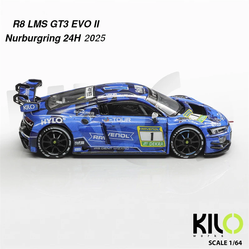 1:64 R8 LMS GT3 EVO II Nurburgring 24H 2025 #1 Limtied1999pcs Diecast Collector's Vehicle Model Car
1:64 R8 LMS GT3 EVO II Nurburgring 24H 2025 #1 Limtied1999pcs Diecast Collector's Vehicle Model Car