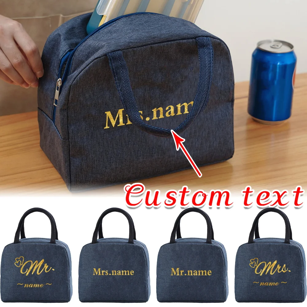 Personalized Customization Name Blue Insulated Lunch Bag Thickened Food Storage Outdoor Travel Picnic Bag Bento Bag
Personalized Customization Name Blue Insulated Lunch Bag Thickened Food Storage Outdoor Travel Picnic Bag Bento Bag
