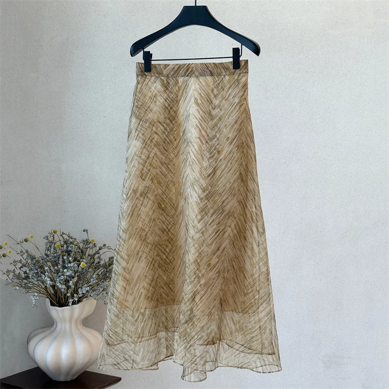 Женская юбка: Новая модель с высокой талией, облегающая, длинная, для весны 2026 года, из искусственного шелка с принтом, женская полуюбка в стиле Y2K, А-силуэт
Женская юбка: Новая модель с высокой талией, облегающая, длинная, для весны 2026 года, из искусственного шелка с принтом, женская полуюбка в стиле Y2K, А-силуэт