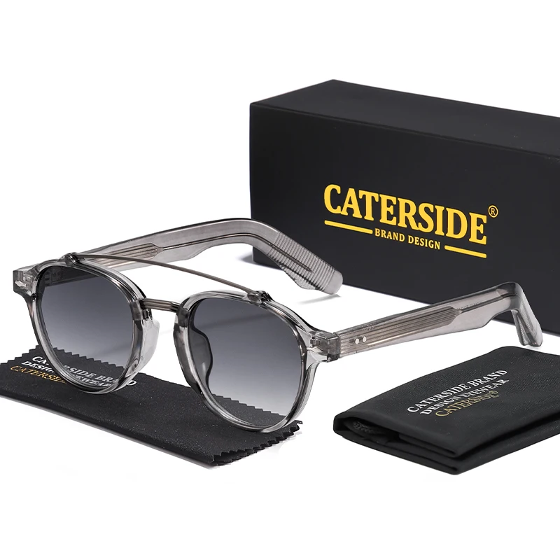 CATERSIDE New RetroPilot Men's Round Sunglasses Classic Double Bridge Design Sun Glasses Women's Outdoor Travel Glasses UV400
CATERSIDE New RetroPilot Men's Round Sunglasses Classic Double Bridge Design Sun Glasses Women's Outdoor Travel Glasses UV400