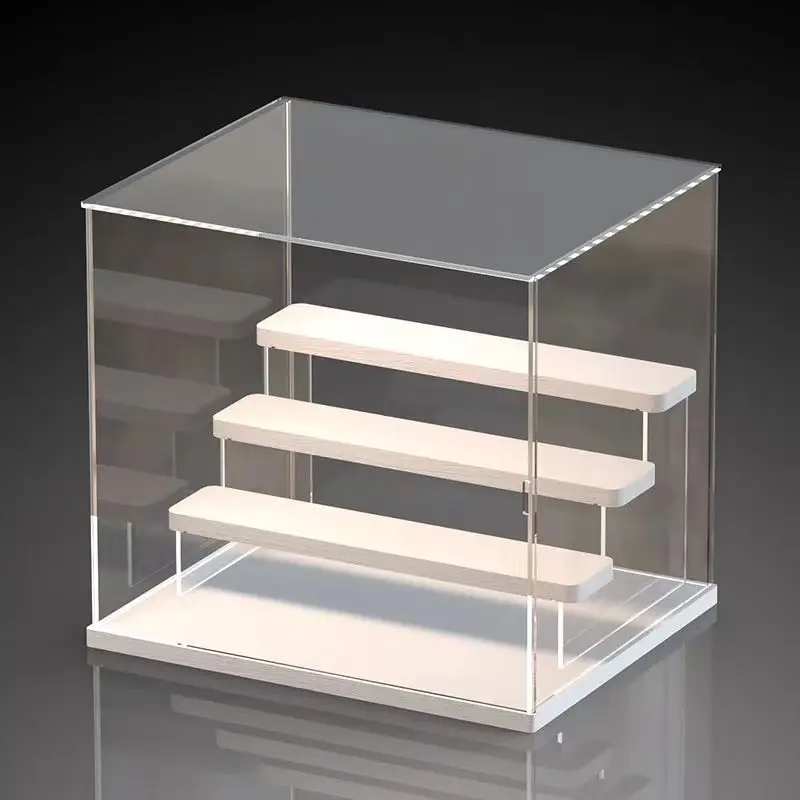Clear Acrylic Display Case With Ladder for Toys Storage, Dustproof Storage Box with Door for Car Models, Handicrafts Display
Clear Acrylic Display Case With Ladder for Toys Storage, Dustproof Storage Box with Door for Car Models, Handicrafts Display