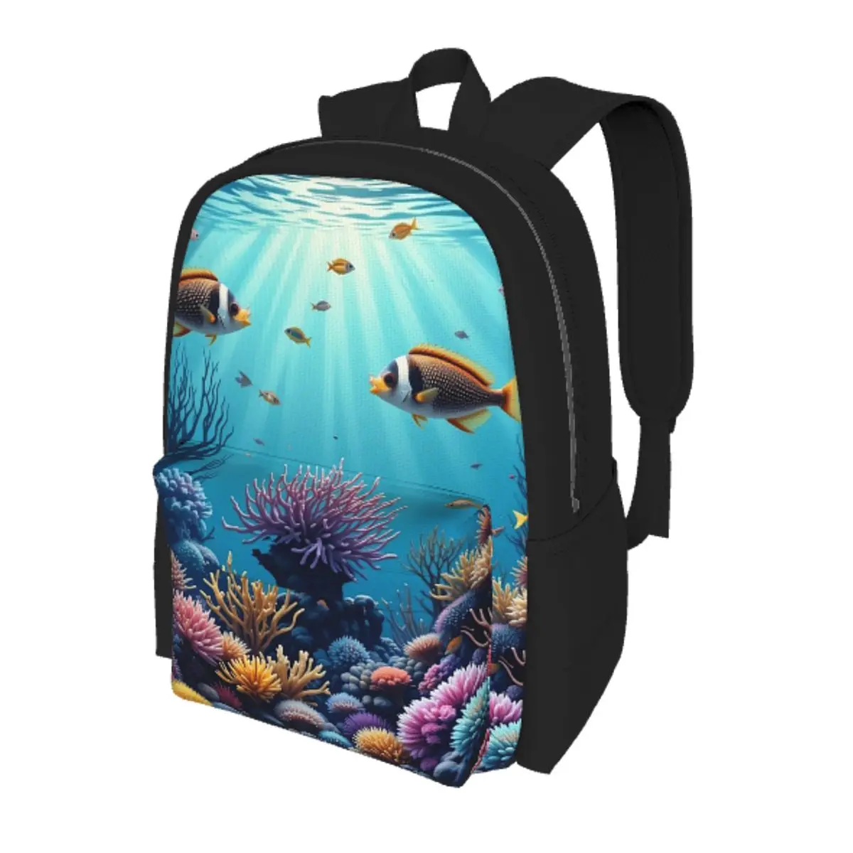 Underwater Coral Reef Fish Student Backpack School Bag Hiking Travel Daypack for Men Women Bookbag Shoulder Bags
Underwater Coral Reef Fish Student Backpack School Bag Hiking Travel Daypack for Men Women Bookbag Shoulder Bags