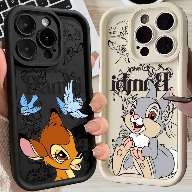 Bambi Cartoon Disney Silicone Case For Apple iPhone 17E 15 16 14 13 12 11 17 Pro Max 17 Air 16 Plus 16E Phone Protective Cover
Bambi Cartoon Disney Silicone Case For Apple iPhone 17E 15 16 14 13 12 11 17 Pro Max 17 Air 16 Plus 16E Phone Protective Cover