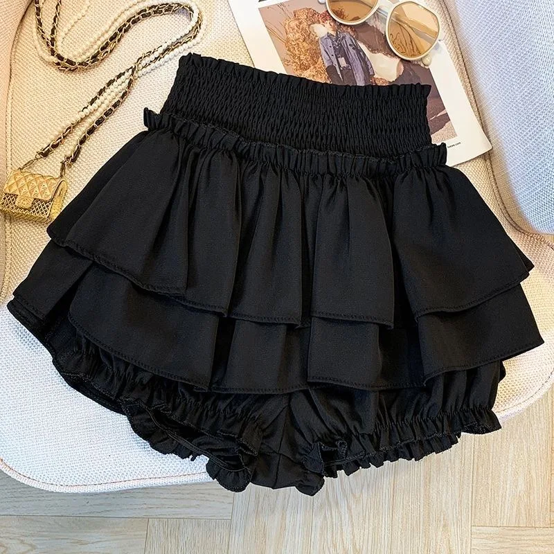 Lolita Mini Skirt Women Elastic High Waist Ruffle Layered Balletcore Sexy Cute Korean Sweet Y2K Short Skirt Ball Gown
Lolita Mini Skirt Women Elastic High Waist Ruffle Layered Balletcore Sexy Cute Korean Sweet Y2K Short Skirt Ball Gown