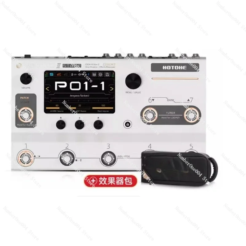 2 Stage Type Amp Modeler Effects Processor with Tri-core DSP Platform
2 Stage Type Amp Modeler Effects Processor with Tri-core DSP Platform