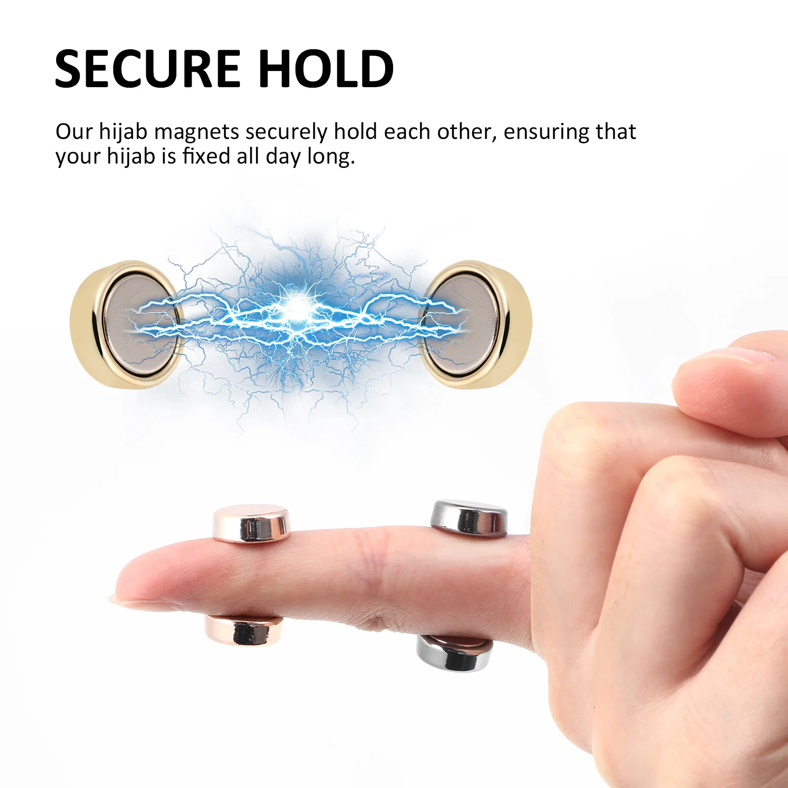 Magnetic Hijab Pins Round Scarf Clasp For Women Elegant Shawl Accessories Secure Hold Electroplated Surface Button Pins
Magnetic Hijab Pins Round Scarf Clasp For Women Elegant Shawl Accessories Secure Hold Electroplated Surface Button Pins