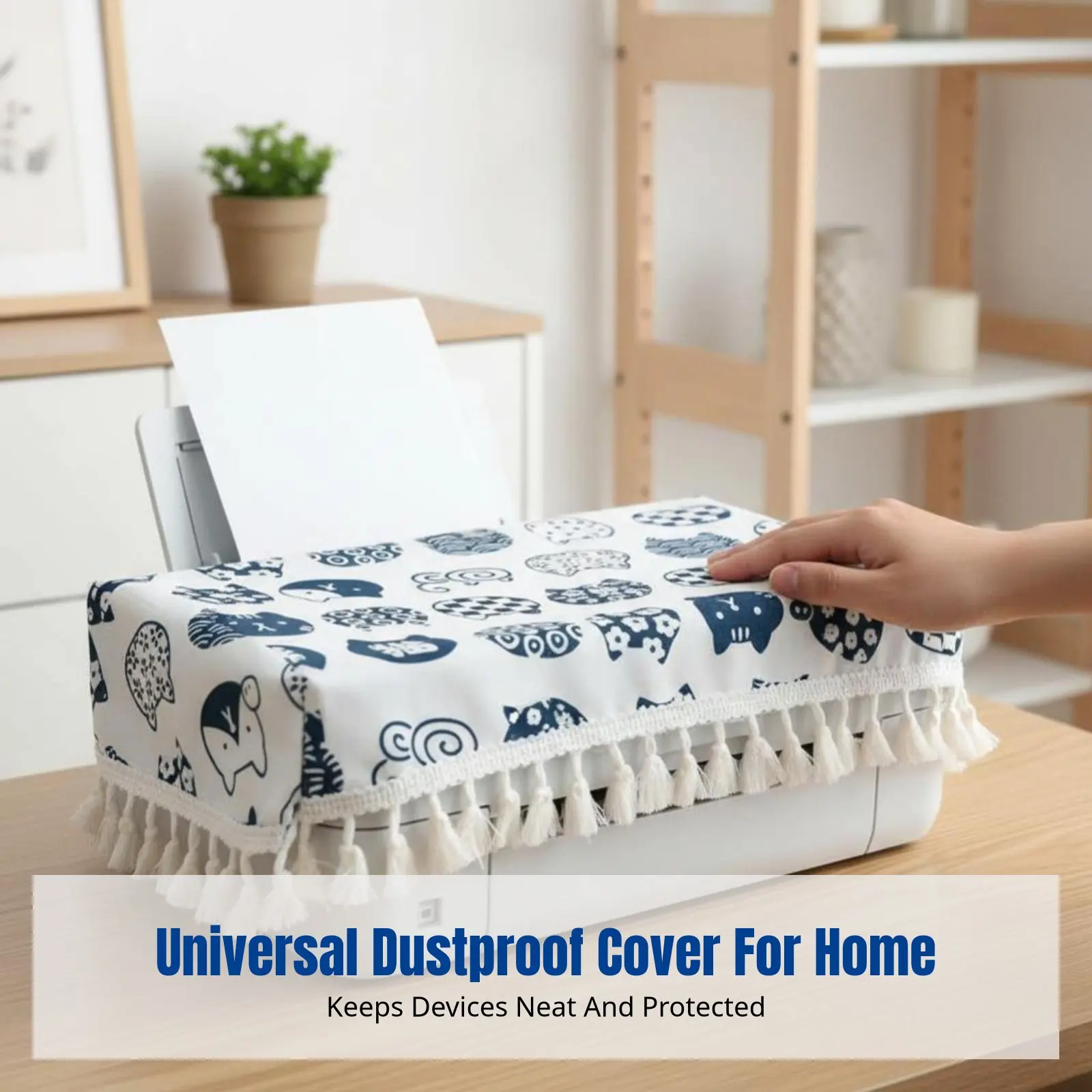 Dustproof Linen Cover, Tablecloth for Computer, Printer, Bedside Table, Refrigerator, Microwave, Tassel Border, Various Designs
Dustproof Linen Cover, Tablecloth for Computer, Printer, Bedside Table, Refrigerator, Microwave, Tassel Border, Various Designs