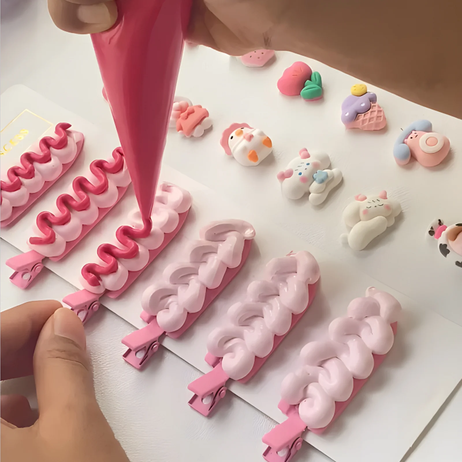 1 set 1 Set For Phone Case Diy Crafts Kit Artificial Fake Cream Artificial Cream Glue Glue Resin Adhesive Diy Supplies
1 set 1 Set For Phone Case Diy Crafts Kit Artificial Fake Cream Artificial Cream Glue Glue Resin Adhesive Diy Supplies