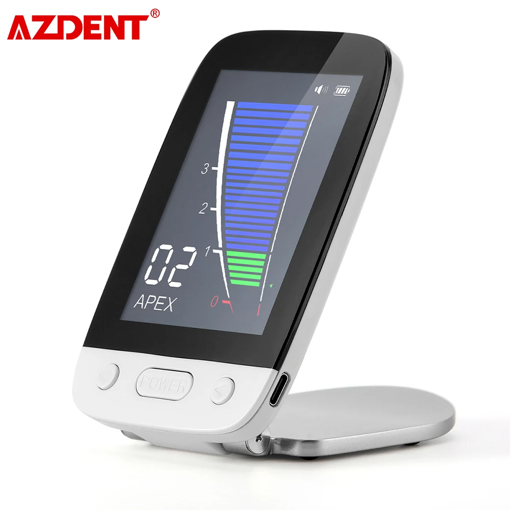AZDENT Dental Endo Apex Locator Root Canal Apex Location Periodontics Measurement Dentists Measuring Equipment
AZDENT Dental Endo Apex Locator Root Canal Apex Location Periodontics Measurement Dentists Measuring Equipment