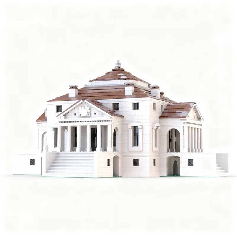 3669PCS MOC Street View Villa La Rotonda Almerico Capra Valmarana Model Custom Building Blocks DIY Assembly Display Gift Home
3669PCS MOC Street View Villa La Rotonda Almerico Capra Valmarana Model Custom Building Blocks DIY Assembly Display Gift Home