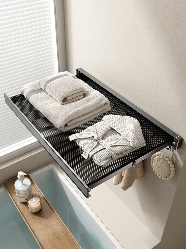 Tiandi Fish Bathroom Invisible Folding Bath Towel Rack No Perforation Bathroom Wall Hanging Towel
Tiandi Fish Bathroom Invisible Folding Bath Towel Rack No Perforation Bathroom Wall Hanging Towel