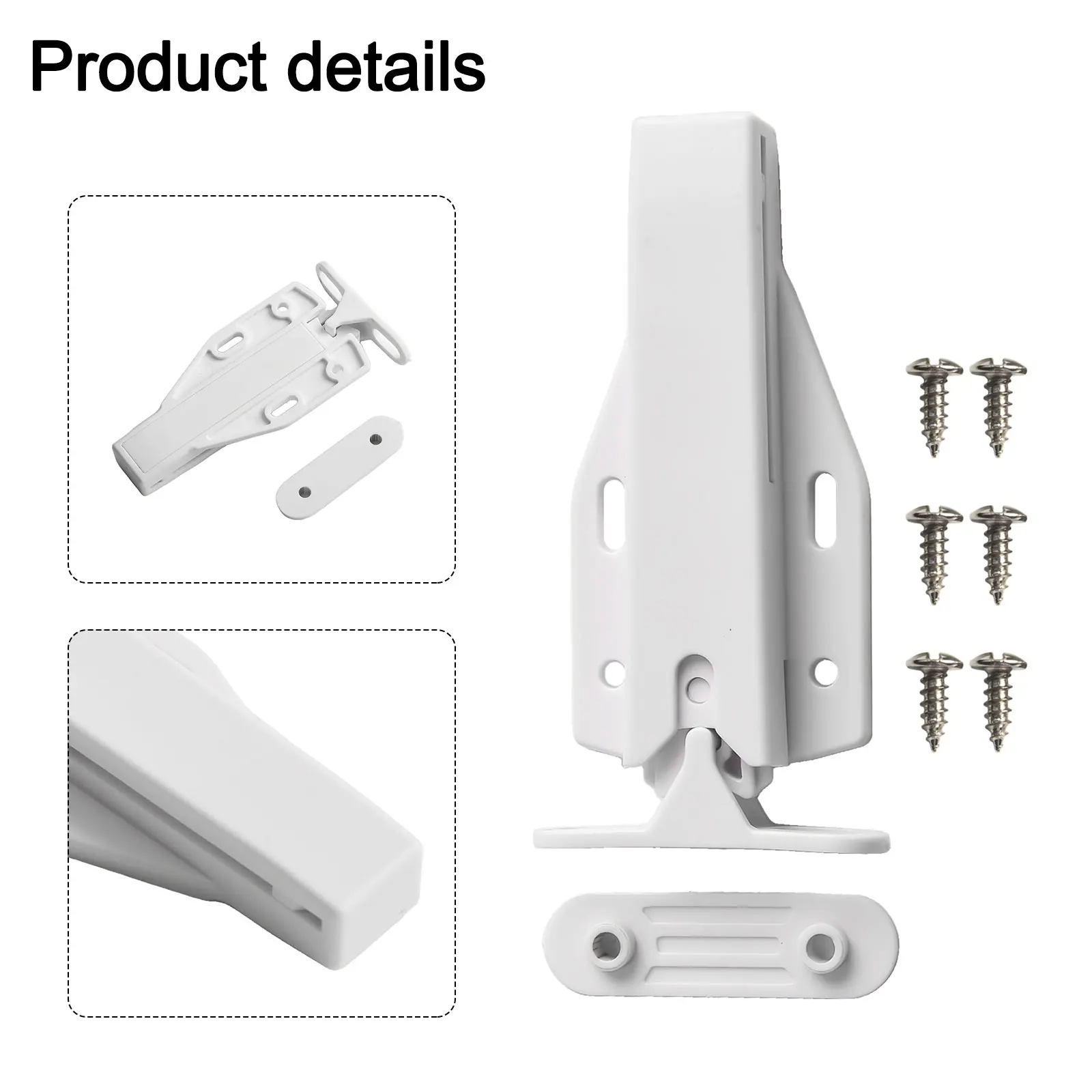 ABS Cabinet Catches Push To Open Touch-Hidden Cabinet Handle Release Door Catch Latch Hinge Cupboard Cabinet Latches
ABS Cabinet Catches Push To Open Touch-Hidden Cabinet Handle Release Door Catch Latch Hinge Cupboard Cabinet Latches