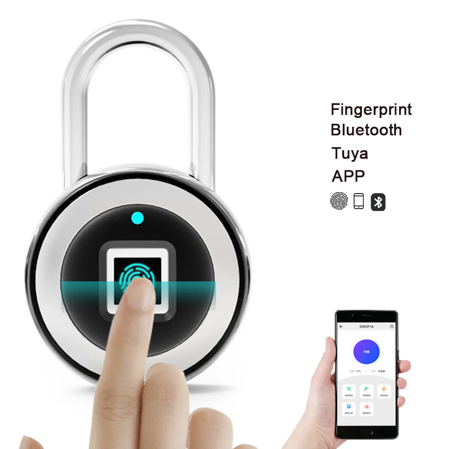 Smart Padlock APP IP65 Waterproof USB Rechargeable Phone Remote Small Fingerprint Bluetooth Cabinet Pad Locks
Smart Padlock APP IP65 Waterproof USB Rechargeable Phone Remote Small Fingerprint Bluetooth Cabinet Pad Locks