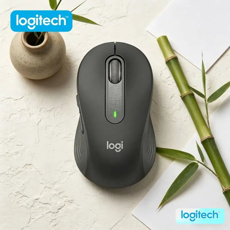 Ergonomic M750 Silent Mouse - Soft Rubber Side Grips, Bluetooth/2.4G Modes, 24-Month Battery, Office Essential
Ergonomic M750 Silent Mouse - Soft Rubber Side Grips, Bluetooth/2.4G Modes, 24-Month Battery, Office Essential