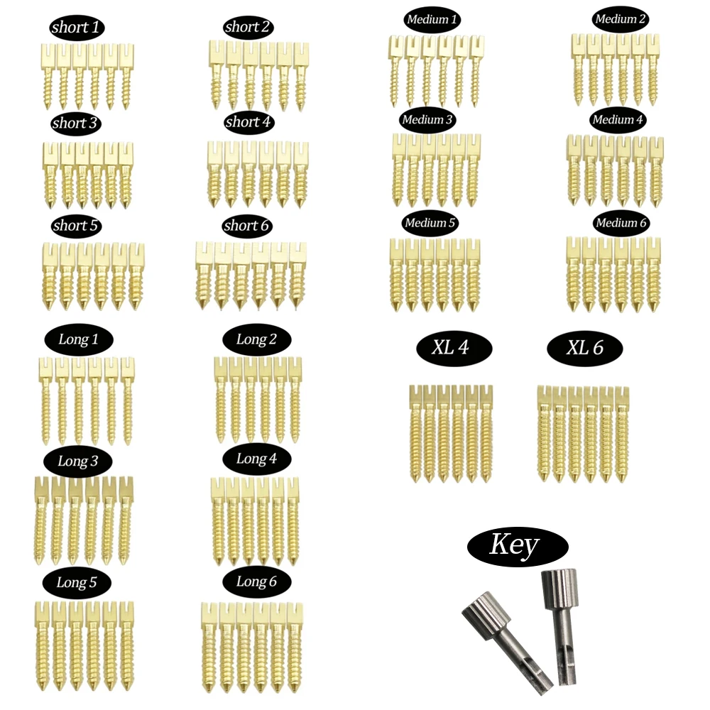 122Pcs Stainles Steel/Pure Titanium/ Gold Plated Dental Screw Post Dental Materials Dental Lab Supplies
122Pcs Stainles Steel/Pure Titanium/ Gold Plated Dental Screw Post Dental Materials Dental Lab Supplies