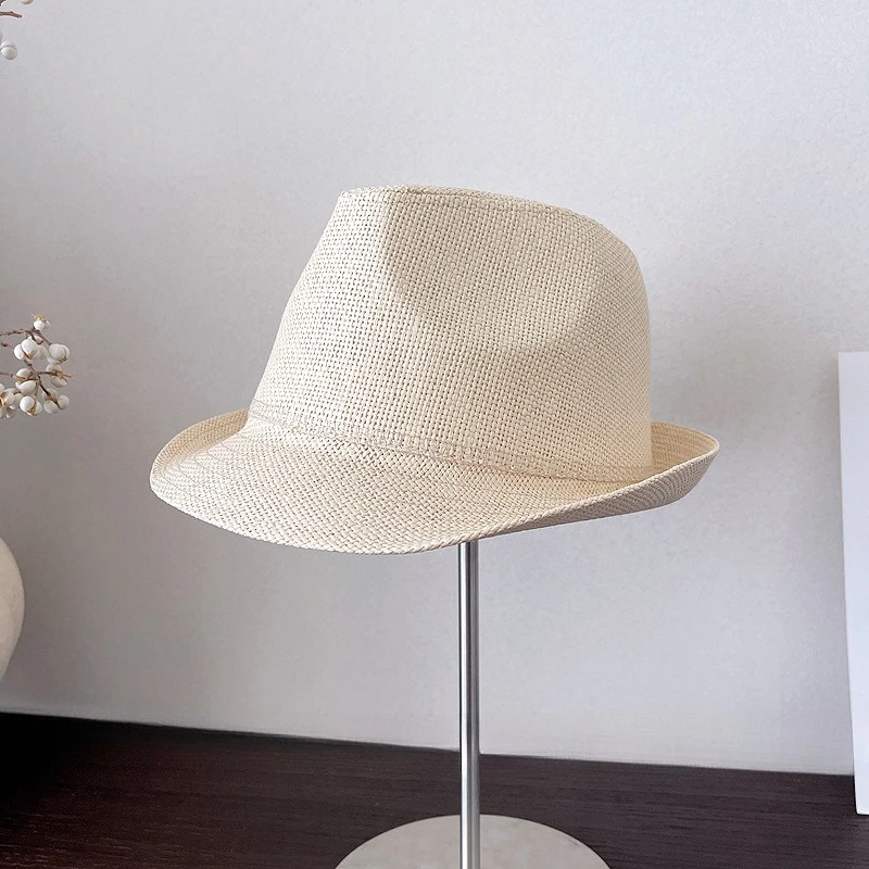 New Breathable Beige Sun Hat Spring and Summer Leisure Outdoor Sports Sunshade Bucket Hat Men's Women's All-match Jazz Hat
New Breathable Beige Sun Hat Spring and Summer Leisure Outdoor Sports Sunshade Bucket Hat Men's Women's All-match Jazz Hat
