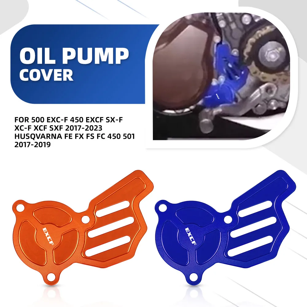 Aluminum Oil Pump Cover Cap Protector For 500 EXC-F 450 EXCF SX-F XC-F XCF SXF 2017-2023 Husqvarna FE FX FS FC 450 501 2017-2019
Aluminum Oil Pump Cover Cap Protector For 500 EXC-F 450 EXCF SX-F XC-F XCF SXF 2017-2023 Husqvarna FE FX FS FC 450 501 2017-2019