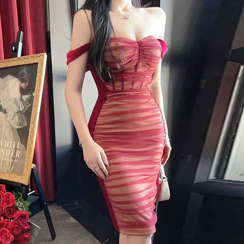 Black Mesh Dress for Women Sheath Summer Vintage Elegant Vestido Lady Clothing Business Sleeveless Vestido Party
Black Mesh Dress for Women Sheath Summer Vintage Elegant Vestido Lady Clothing Business Sleeveless Vestido Party