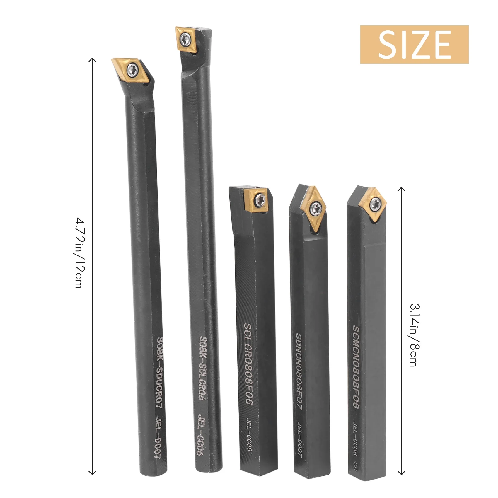 2025 Trend 8Mm Shank Indexable Lathe Turning Tool Holder With CCMT060204 DCMT070204 Carbide Inserts For CNC Machine
2025 Trend 8Mm Shank Indexable Lathe Turning Tool Holder With CCMT060204 DCMT070204 Carbide Inserts For CNC Machine