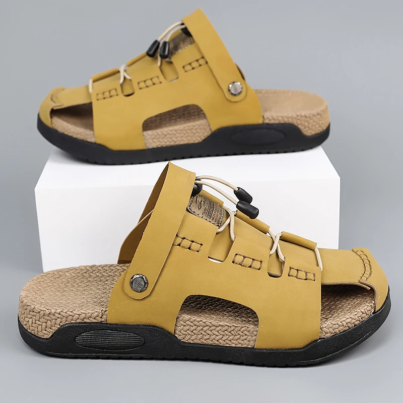 Men's Cork One strap sandals summer new soft sole Non slip Quick Dry lightweight comfort casual Slide outdoor Beach pool sandals
Men's Cork One strap sandals summer new soft sole Non slip Quick Dry lightweight comfort casual Slide outdoor Beach pool sandals