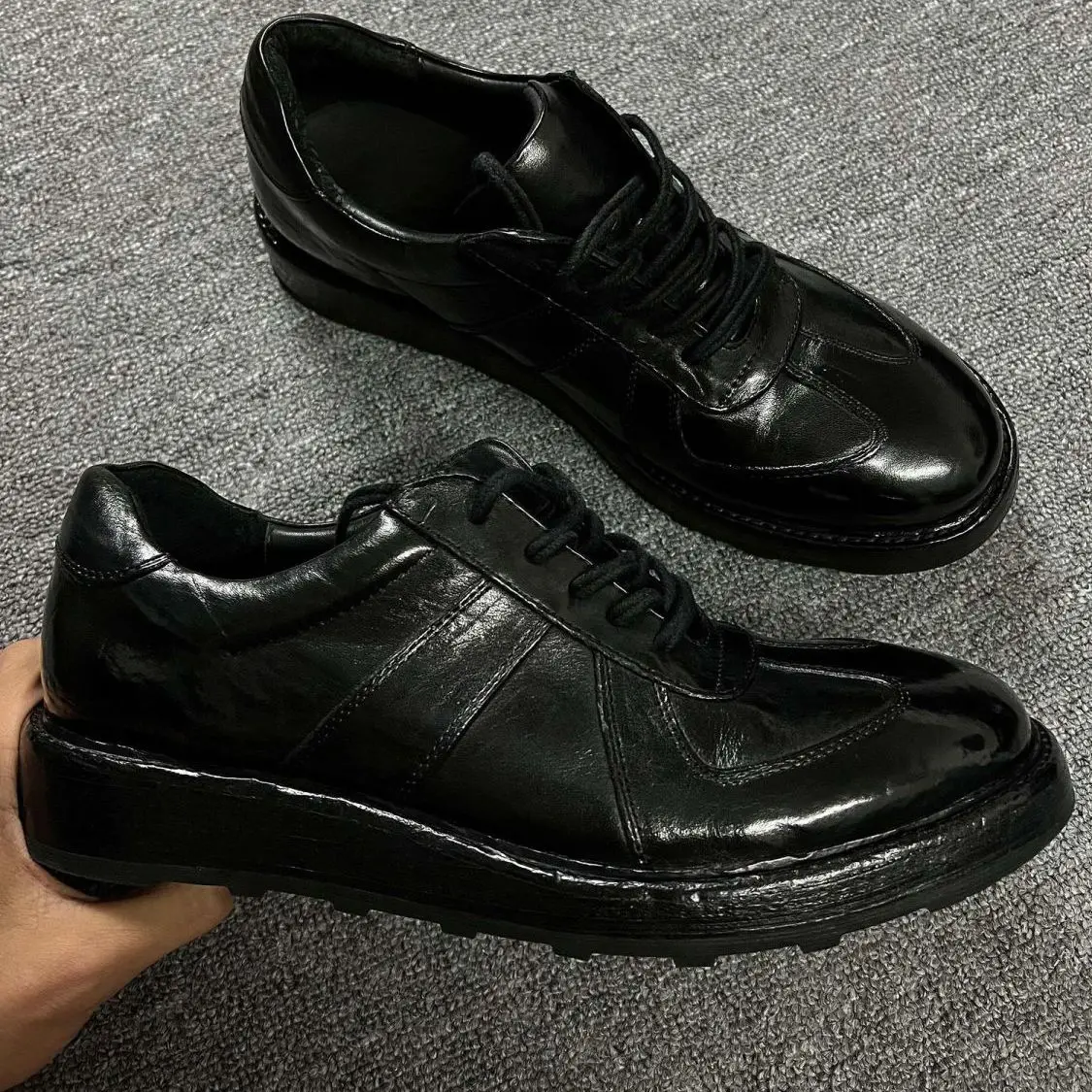 Casual Shoes Men's Thick Bottom Commuter Shoes Fashionable Young Leather Shoes Increased Height Leisure All-Match Briti...
Casual Shoes Men's Thick Bottom Commuter Shoes Fashionable Young Leather Shoes Increased Height Leisure All-Match Briti...