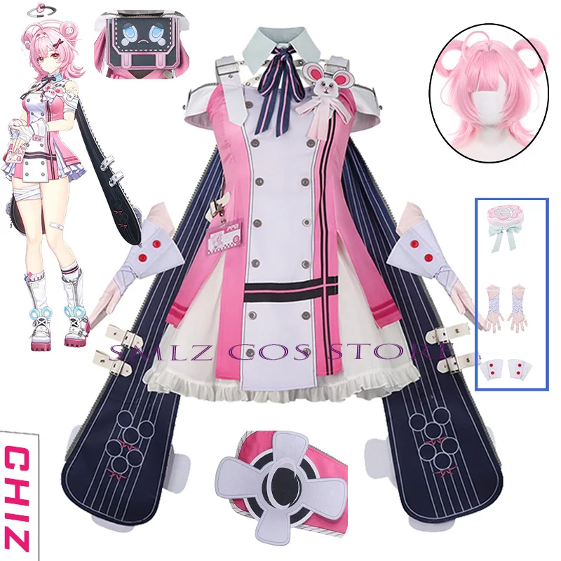 ZJB Game Neverness to Everness Chiz Cosplay Costume Woman Sweet Lolita Dress Props Wig Set Halloween Party Chiz Outfit Uniform
ZJB Game Neverness to Everness Chiz Cosplay Costume Woman Sweet Lolita Dress Props Wig Set Halloween Party Chiz Outfit Uniform