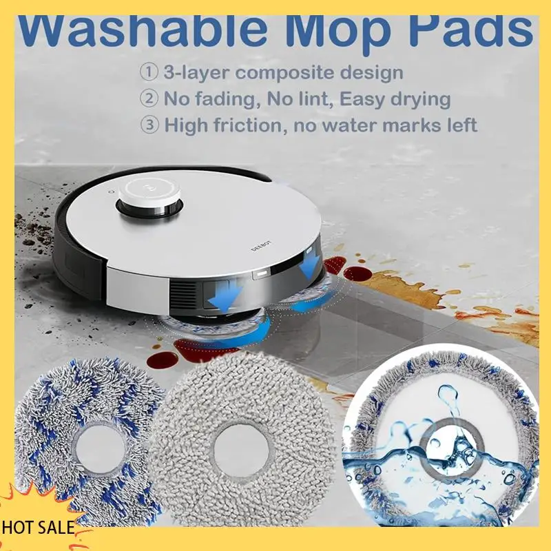 Replacement Accessories For ECOVACS DEEBOT X2 Omni/X2/X2 Pro / DEX86 Robot Vacuum, Main Rubber Brush,Side Brush,Hepa Filters
Replacement Accessories For ECOVACS DEEBOT X2 Omni/X2/X2 Pro / DEX86 Robot Vacuum, Main Rubber Brush,Side Brush,Hepa Filters