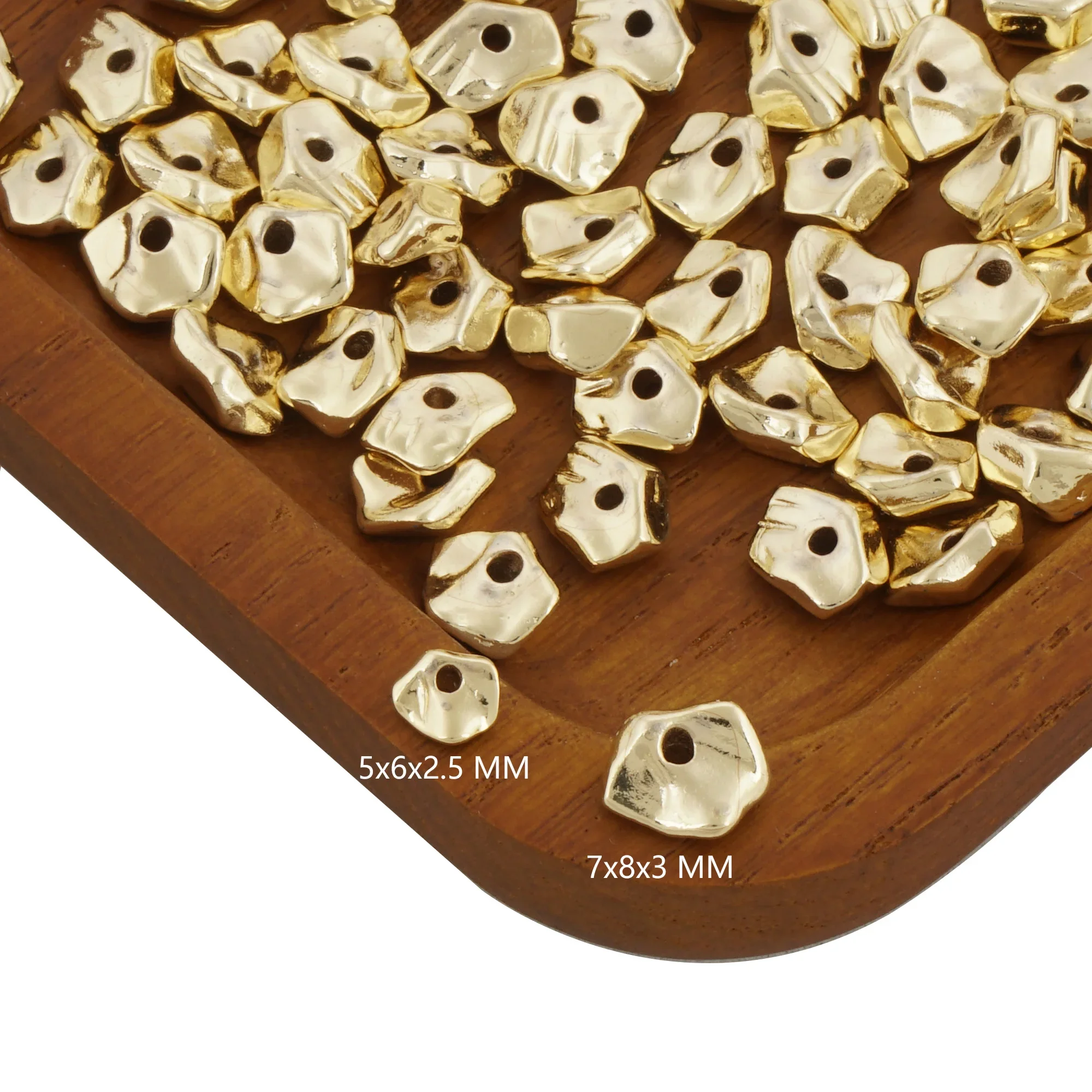 10pcs Gold Filled Irregular Faceted Spacer Beads for Bracelets and Necklace,Faceted Loose Bead For Jewelry Beading 5mm 7mm
10pcs Gold Filled Irregular Faceted Spacer Beads for Bracelets and Necklace,Faceted Loose Bead For Jewelry Beading 5mm 7mm
