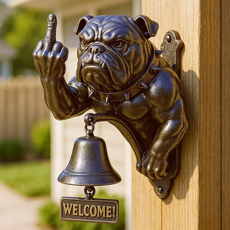 Creative Doorbell American Style Resin Door Bell Outdoor Courtyard Doorway Doorbells Home Decoration Animal Bulldog Doorbell
Creative Doorbell American Style Resin Door Bell Outdoor Courtyard Doorway Doorbells Home Decoration Animal Bulldog Doorbell