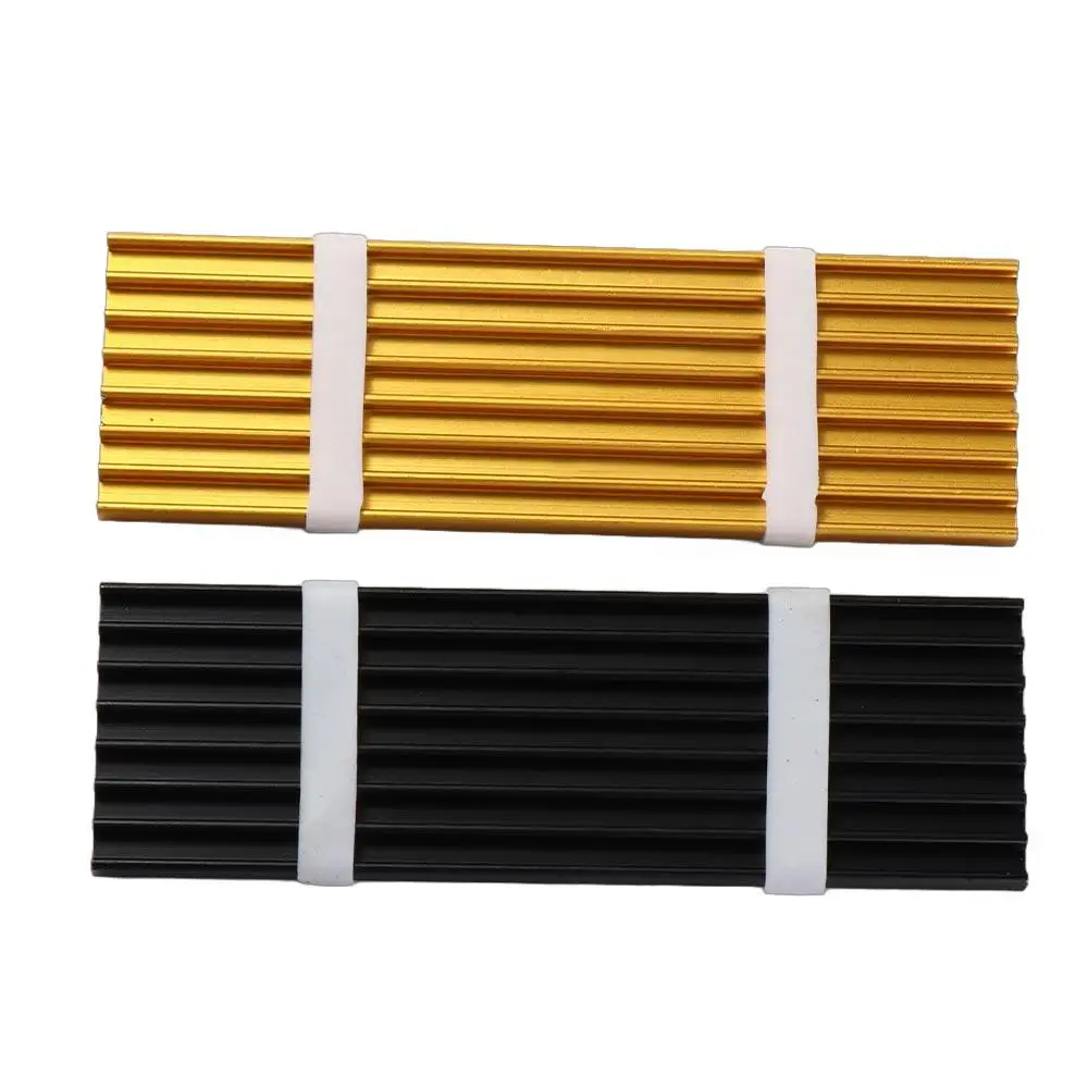 Thermal Conductive Silicon Wafer M. 2 Radiators NGFF 2280 SSD Heat Sink with Screws NVME SSD Cooling Vest NVMe Solid State Drive
Thermal Conductive Silicon Wafer M. 2 Radiators NGFF 2280 SSD Heat Sink with Screws NVME SSD Cooling Vest NVMe Solid State Drive