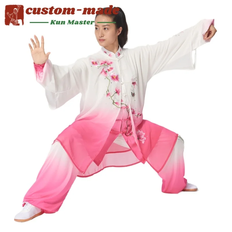 Custom Martial Arts Uniform Embroidered Tai Chi Suit Premium Kung Fu Uniform for Competitions Performances and Daily Wear
Custom Martial Arts Uniform Embroidered Tai Chi Suit Premium Kung Fu Uniform for Competitions Performances and Daily Wear