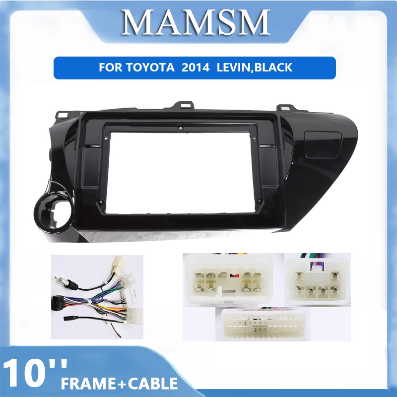 2Din 10 Inch Car GPS Navigation Stereo For TOYOTA 2014 LEVIN Radio Fascias Panel Frame Fit Dash Headunit Screen
2Din 10 Inch Car GPS Navigation Stereo For TOYOTA 2014 LEVIN Radio Fascias Panel Frame Fit Dash Headunit Screen