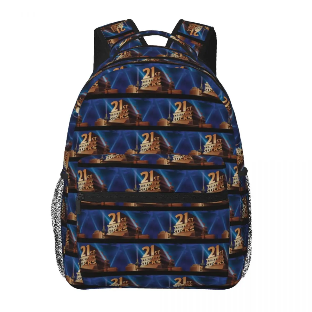 Twenty First Century Sucks Backpack Student BookBag Children School Bag Computer Shoulder Bags for Men Women
Twenty First Century Sucks Backpack Student BookBag Children School Bag Computer Shoulder Bags for Men Women