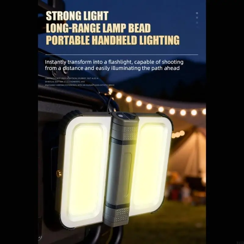 Rechargeable LED Work Light with Strong Magnet and IP65 Waterproof Rating Folding Lamp Suitable for Construction Sites M4YD
Rechargeable LED Work Light with Strong Magnet and IP65 Waterproof Rating Folding Lamp Suitable for Construction Sites M4YD