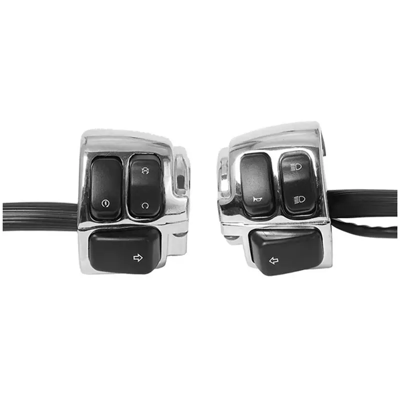 AEA7-For XL883 Sportster Dyna V-ROD Softail Motorcycle Handlebar Turn Signal Control Switch, 1 Inch 25Mm
AEA7-For XL883 Sportster Dyna V-ROD Softail Motorcycle Handlebar Turn Signal Control Switch, 1 Inch 25Mm