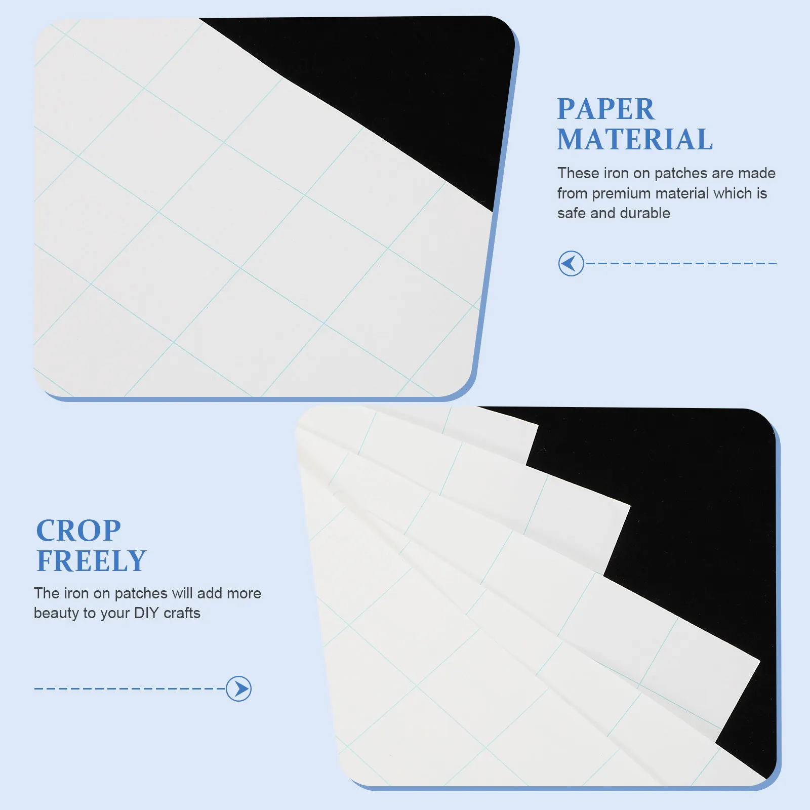 5pcs Heat Transfer Paper Clothes Iron On Patches Safe Durable Material Decorate Skirts Bags Jeans Hats Shoes Shirts
5pcs Heat Transfer Paper Clothes Iron On Patches Safe Durable Material Decorate Skirts Bags Jeans Hats Shoes Shirts