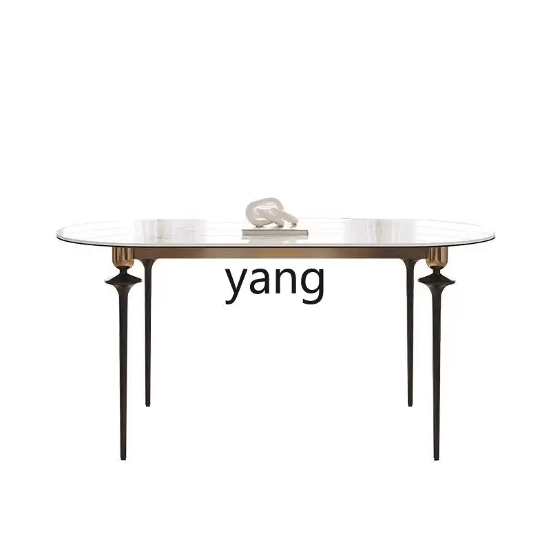 LH retro rock slab dining table high temperature resistant solid wood light luxury dining table
LH retro rock slab dining table high temperature resistant solid wood light luxury dining table