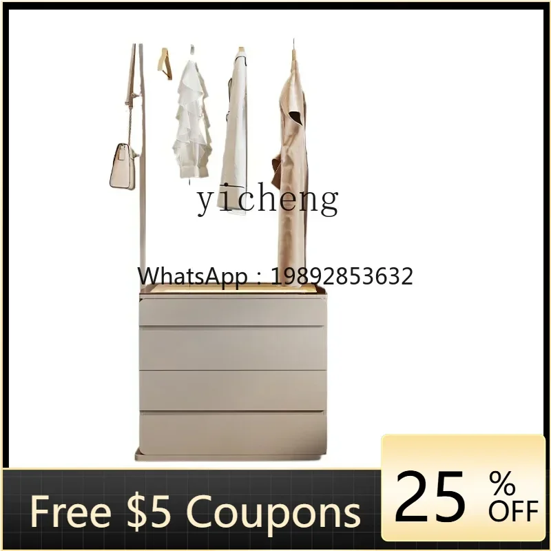 BB Simple closet coat rack integrated full-length mirror bedroom locker full-length mirror
BB Simple closet coat rack integrated full-length mirror bedroom locker full-length mirror