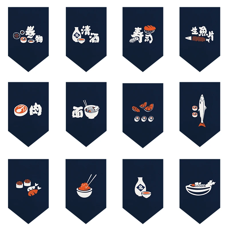 Japanese Ramen Door Curtain Doorway Noren Sushi Shop Triangle Flag Restaurant Decor Half-Curtain Kitchen Entrance Drapes
Japanese Ramen Door Curtain Doorway Noren Sushi Shop Triangle Flag Restaurant Decor Half-Curtain Kitchen Entrance Drapes