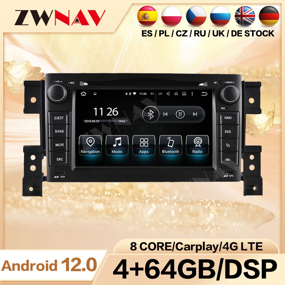 Автомагнитола 2 Din для Suzuki Grand Vitara 2005 2006-2007 Android, Carplay, автомобильный экран, мультимедийный автомобиль, GPS, аудио, стерео
Автомагнитола 2 Din для Suzuki Grand Vitara 2005 2006-2007 Android, Carplay, автомобильный экран, мультимедийный автомобиль, GPS, аудио, стерео